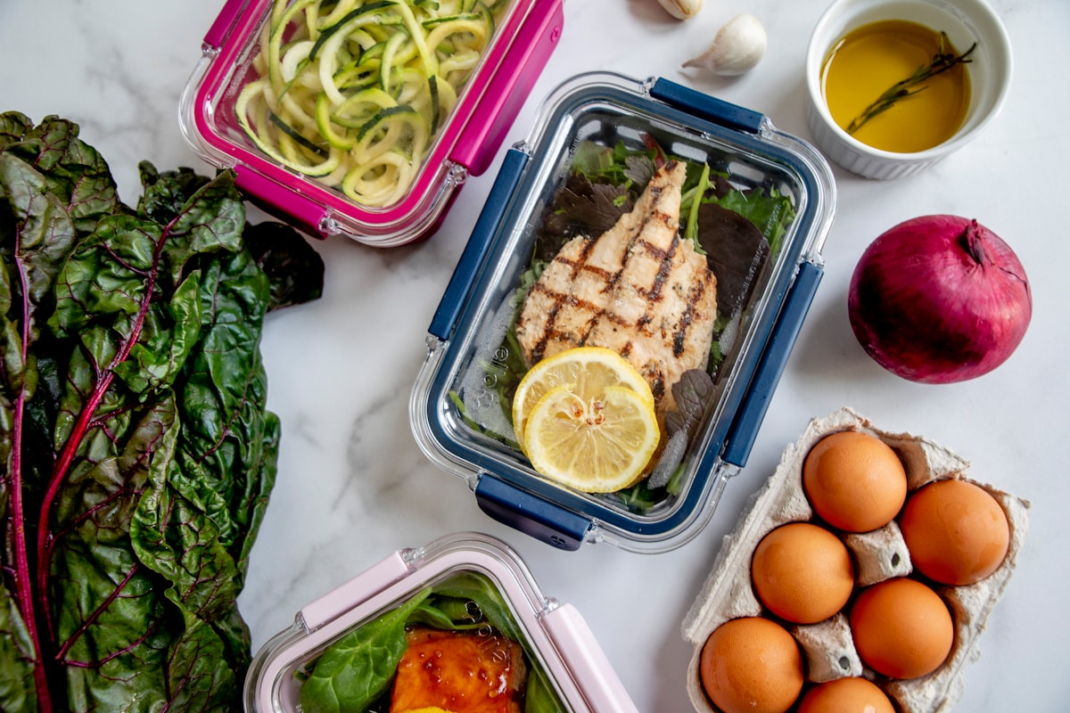 Nutrition specialists working with clients